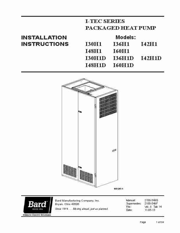 Bard Heat Pump I30H1-page_pdf